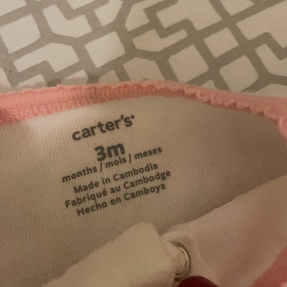 Pretty in Pinks Baby Girl Infant Comfy Bundle Sleeper PJ and Onesies, 3 Months - Picture 3 of 7